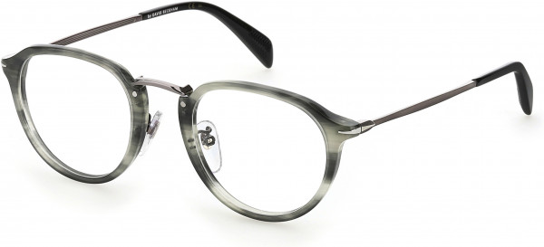 David Beckham DB 1014 Eyeglasses, 02W8 GREY HORN