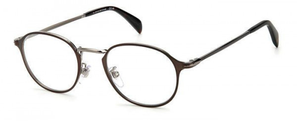 David Beckham DB 7055 Eyeglasses, 005N MTBRWDKRT