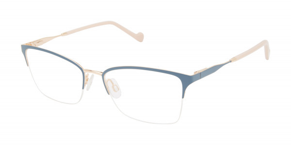 MINI 761010 Eyeglasses, Black/Rose Gold - 10 (BLK)