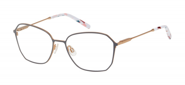 MINI 761007 Eyeglasses, Bone/Rose Gold - 80 (BON)