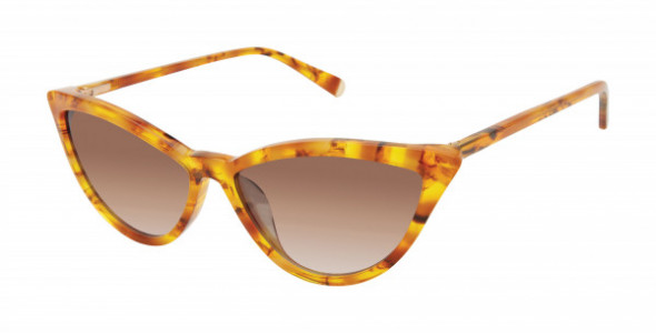 Kate Young K573 Sunglasses, Amber (AMB)