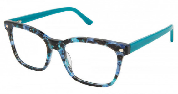 SuperFlex SF-588 Eyeglasses, S404-TEAL MARBLE