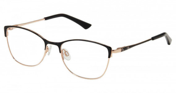 SuperFlex SF-587 Eyeglasses, S200-BLACK ROSE GOLD