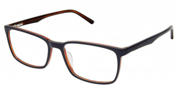SuperFlex SF-581 Eyeglasses, S301-NAVY COFFEE