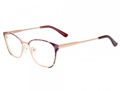 Café Lunettes CAFE3319 Eyeglasses, C-1 Berry Floral/Rose