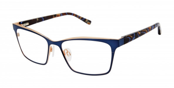 L.A.M.B. LA086 Eyeglasses, Black (BLK)