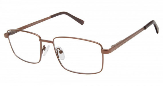 New Globe M595-P Eyeglasses, BROWN