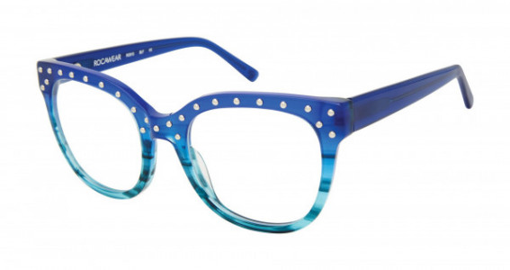 Rocawear RO610 Eyeglasses, BLF BLUE FADE
