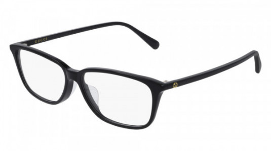 Gucci GG0757OA Eyeglasses, 004 - BROWN with TRANSPARENT lenses