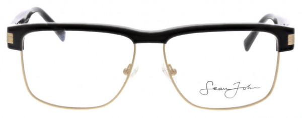 Sean John SJO5108 Eyeglasses, 019 Black Striated