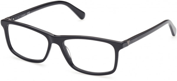 Guess GU50054 Eyeglasses, 001 - Shiny Black / Shiny Black