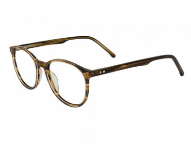 NRG N249 Eyeglasses, C-1 Brown Horn