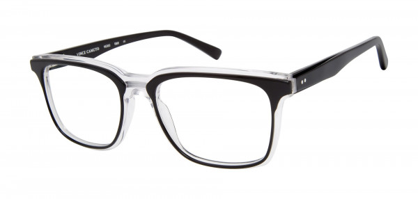 Vince Camuto VG303 Eyeglasses, OXX BLACK OVER CRYSTAL