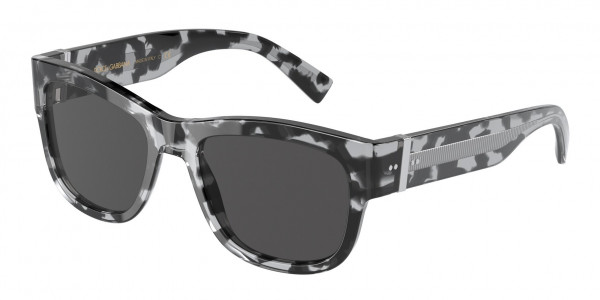 Dolce & Gabbana DG4390F Sunglasses, 501/87 BLACK DARK GREY (BLACK)