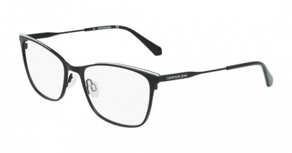 Calvin Klein Jeans CKJ21207 Eyeglasses, 073 Black/white