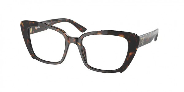 Prada PR 01YV Eyeglasses, 2AU1O1 HAVANA (TORTOISE)