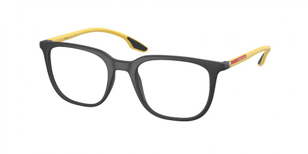 Prada Linea Rossa PS 01OV Eyeglasses, 16G1O1 MATTE BLACK (BLACK)