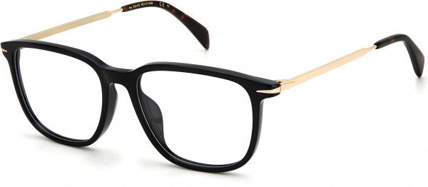 David Beckham DB 7074/F Eyeglasses, 02M2 BLK GOLD
