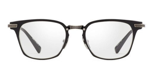 DITA UNION Eyeglasses, DRX-2068-A-BLK-GLD-52 BLACK/WHITE GOLD