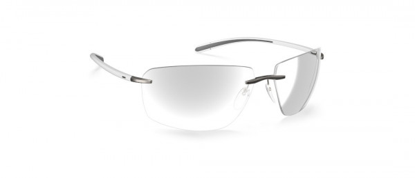 Silhouette Streamline Collection 8727 Sunglasses, 6560 SLM Blue Mirror Gradient