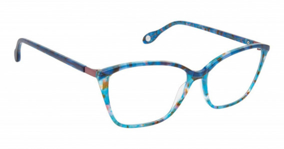 Fysh UK F-3683 Eyeglasses, S401-COBALT PEARL