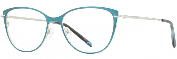 Adin Thomas Adin Thomas 532 Eyeglasses, 1 - Peacock / Chrome