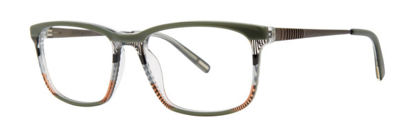 Jhane Barnes Spectra Eyeglasses, Olive