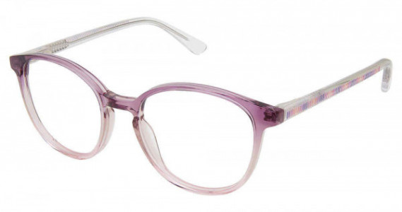 SuperFlex SFK-257 Eyeglasses, S407-EGGPLANT PINK
