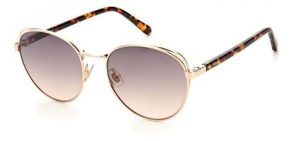 Fossil FOS 2107/G/S Sunglasses, 03YG LIGHT GOLD