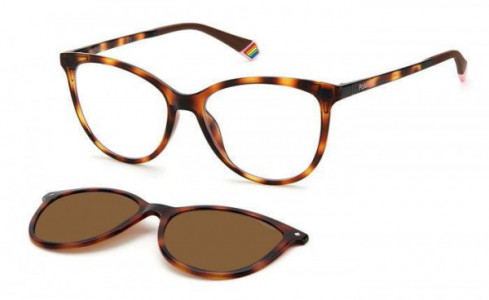 Polaroid Core PLD 6138/CS Sunglasses, 0086 HAVANA