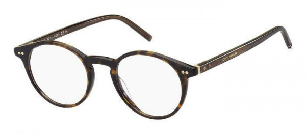 Tommy Hilfiger TH 1813 Eyeglasses, 0086 HAVANA