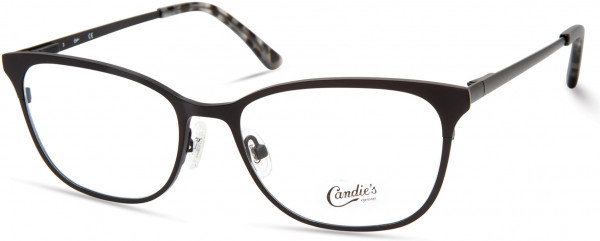 Candie's Eyes CA0205 Eyeglasses, 002 - Matte Black / Matte Grey
