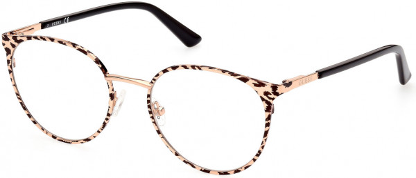 Guess GU2913 Eyeglasses, 032 - Matte Pale Gold / Shiny Light Pink