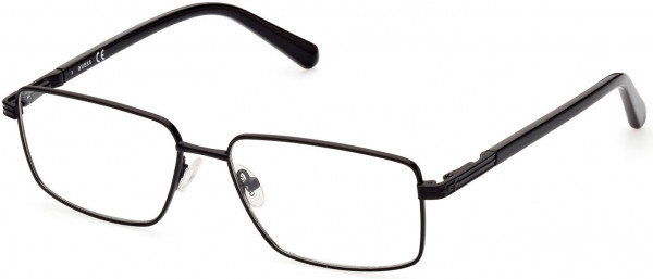 Guess GU50061 Eyeglasses, 002 - Matte Black / Matte Black