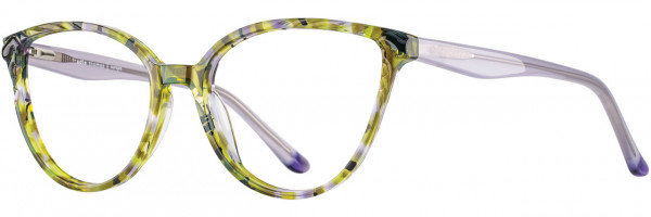 Adin Thomas Adin Thomas 530 Eyeglasses, 1 - Mocha / Lavender