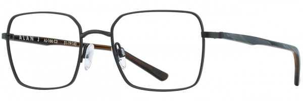 Alan J Alan J 166 Eyeglasses, 1 - Light Gold / Army