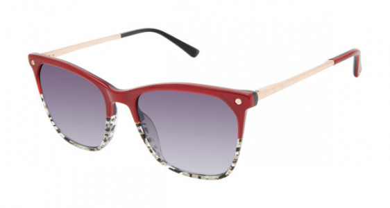 L.A.M.B. LA580 Sunglasses, Bone/Blush (BON)