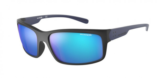 Arnette AN4242 FASTBALL 2.0 Sunglasses, 251125 FASTBALL 2.0 MATTE BLACK GREEN (BLACK)