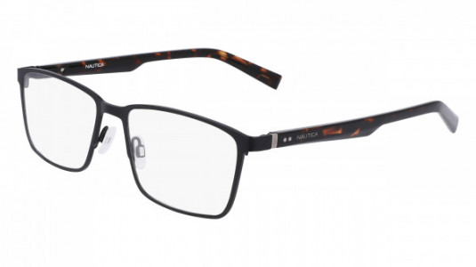 Nautica N7323 Eyeglasses, (005) MATTE BLACK