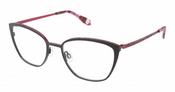 Fysh UK F-3688 Eyeglasses, M100-BLACK FUCHSIA