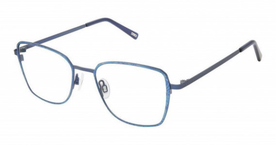 KLiiK Denmark K-714 Eyeglasses, M201-NAVY FLORA