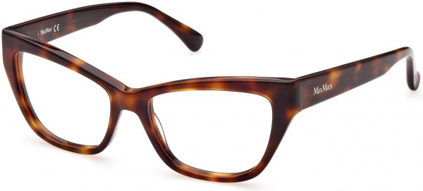 Max Mara MM5053 Eyeglasses, 005 - Shiny Black / Grey/Striped