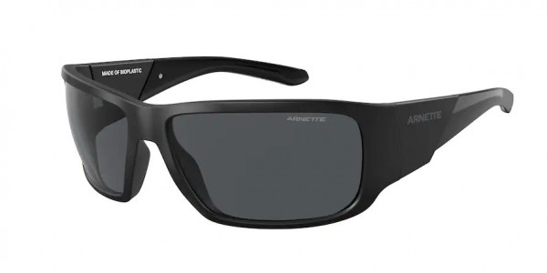 Arnette AN4297 SNAP II Sunglasses, 280771 SNAP II MATTE BLACK DARK GREEN (BLACK)
