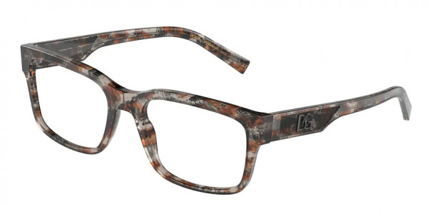 Dolce & Gabbana DG3352 Eyeglasses, 3392 HAVANA BLUE (BLUE)