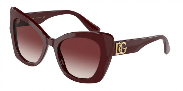 Dolce & Gabbana DG4405 Sunglasses, 501/8G BLACK GREY GRADIENT (BLACK)