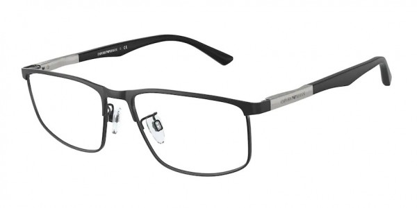 Emporio Armani EA1131 Eyeglasses, 3045 MATTE SILVER (SILVER)