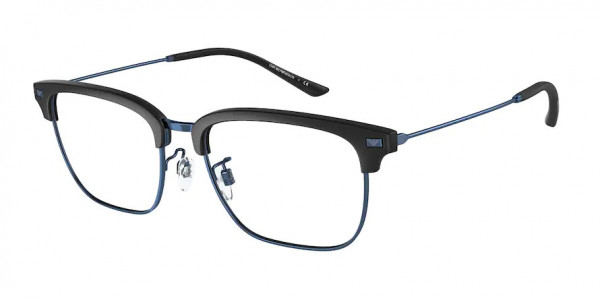 Emporio Armani EA3198 Eyeglasses, 5088 MATTE BLUE/SILVER (BLUE)