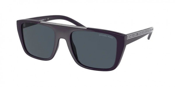 Michael Kors MK2159 BYRON Sunglasses, 300587 BYRON BLACK DARK GREY SOLID (BLACK)