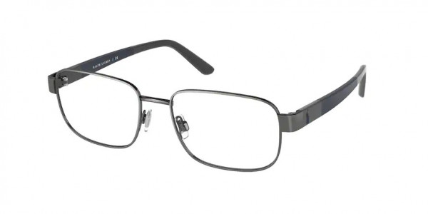 Polo PH1209 Eyeglasses, 9157 SEMISHINY DARK GUNMETAL (GREY)