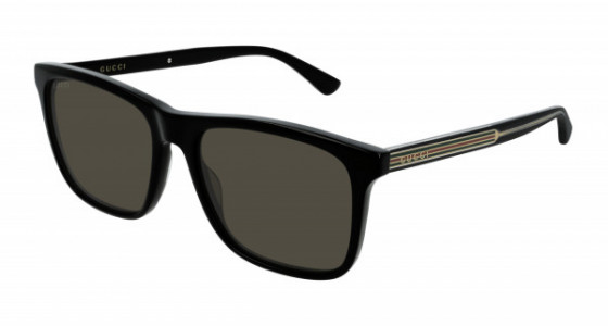 Gucci GG0381SN Sunglasses, 009 - HAVANA with BLUE lenses